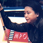 Liu remained placid, even after winning a momentous title for her country.