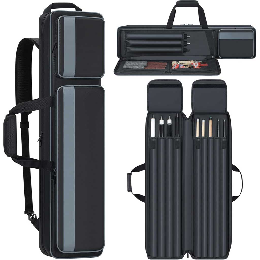 Pool Cue Case 4x5, Pool Cue Carrying Case