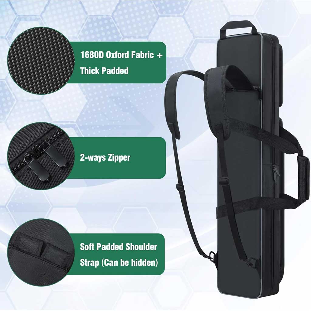 Pool Cue Case 4x5, Pool Cue Carrying Case - Image 5