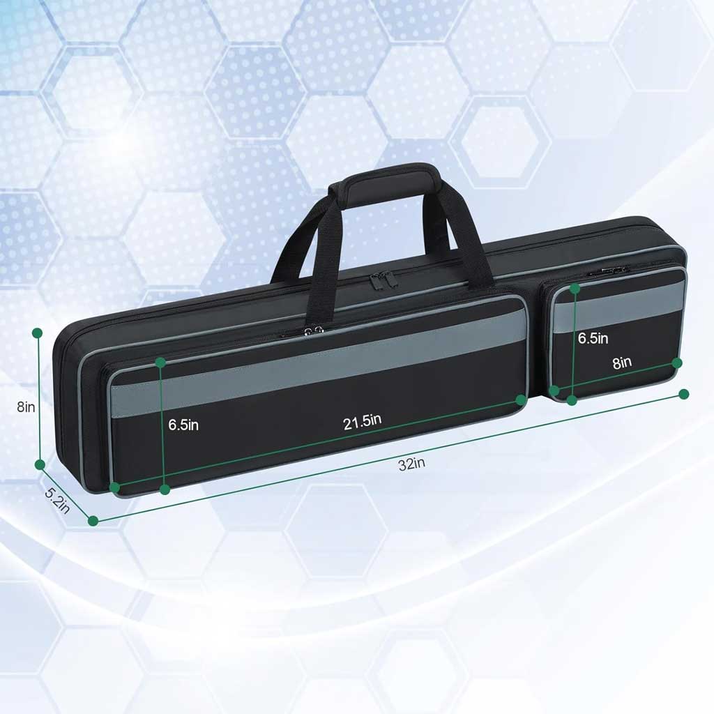 Pool Cue Case 4x5, Pool Cue Carrying Case - Image 6