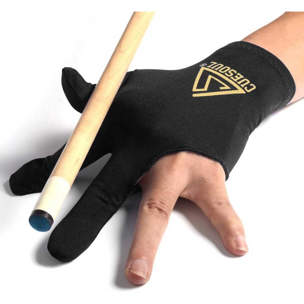 CUESOUL 10pcs/Set 3 Finger Billiards Gloves