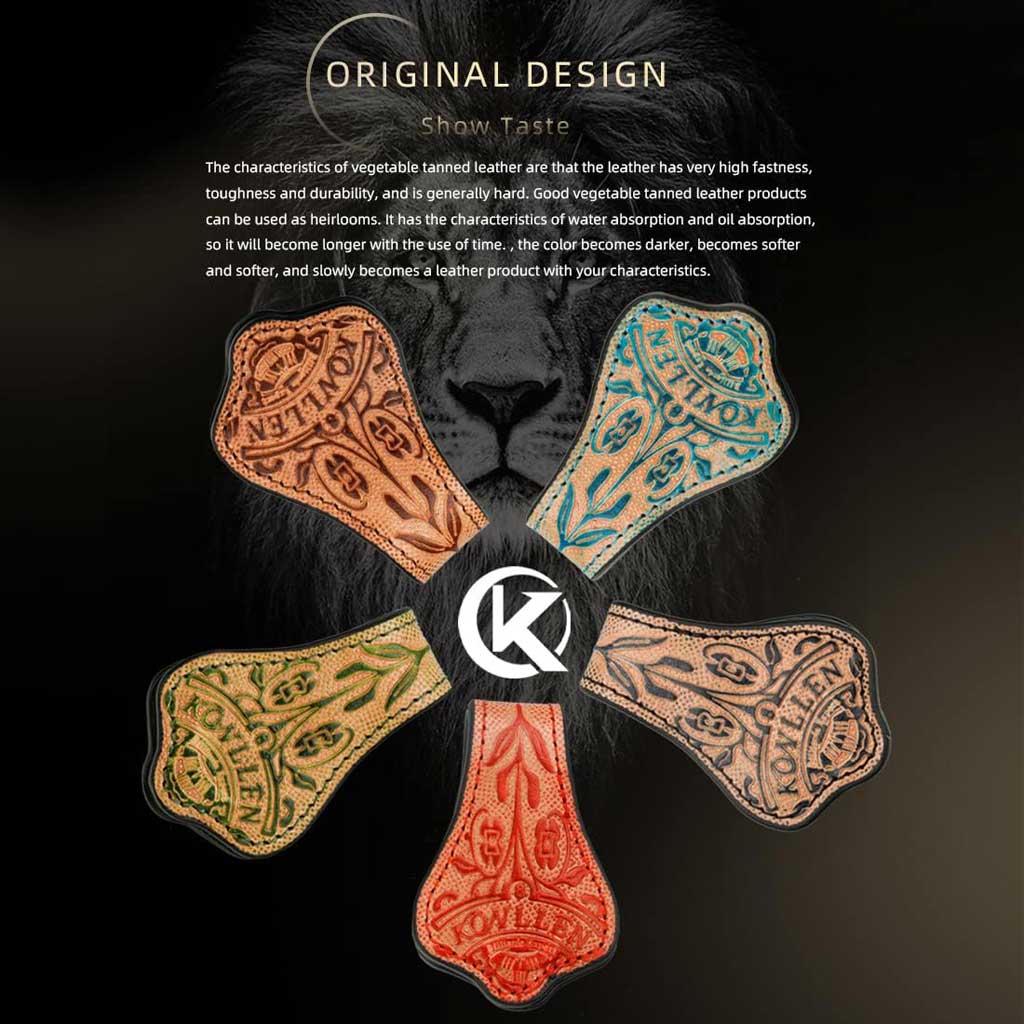 KONLLEN Leather Engraved Chalk Holder - Image 3