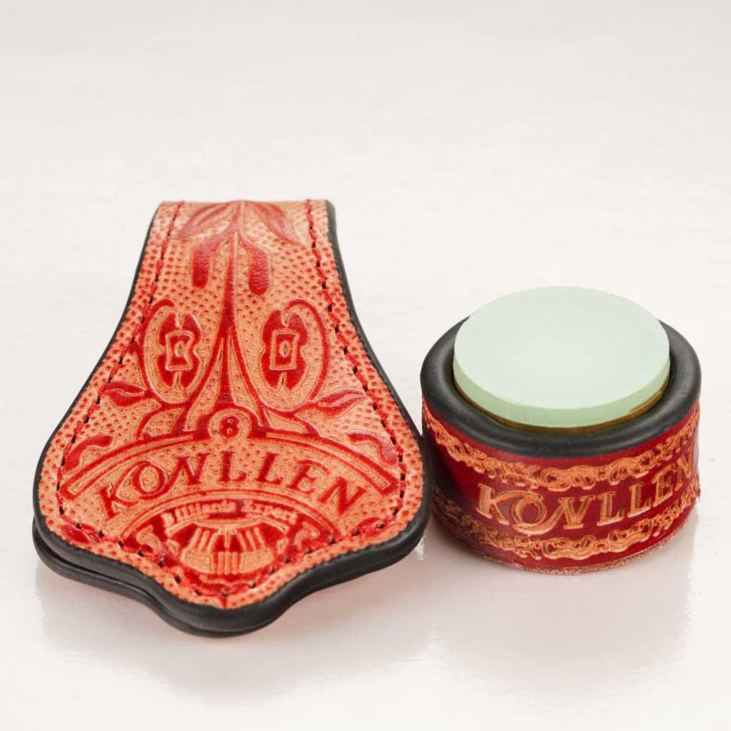 KONLLEN Leather Engraved Chalk Holder - Image 2