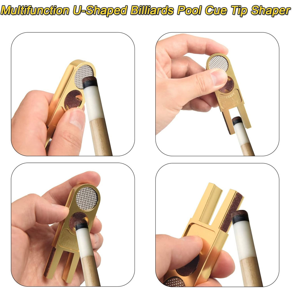 Lake of Fire Cue Tip Trimmer, Cue Tip Shaper - Image 3