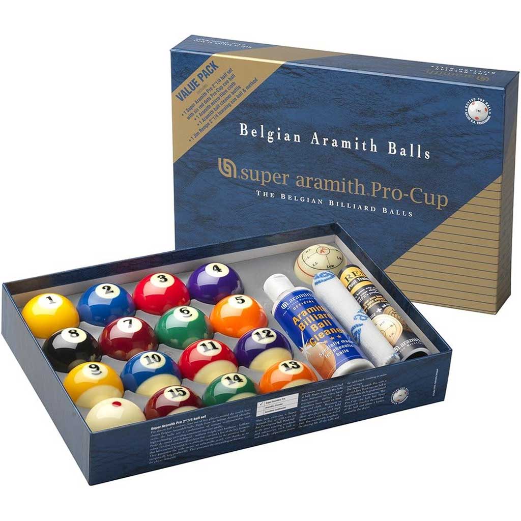 Super Pro Aramith Pool Balls