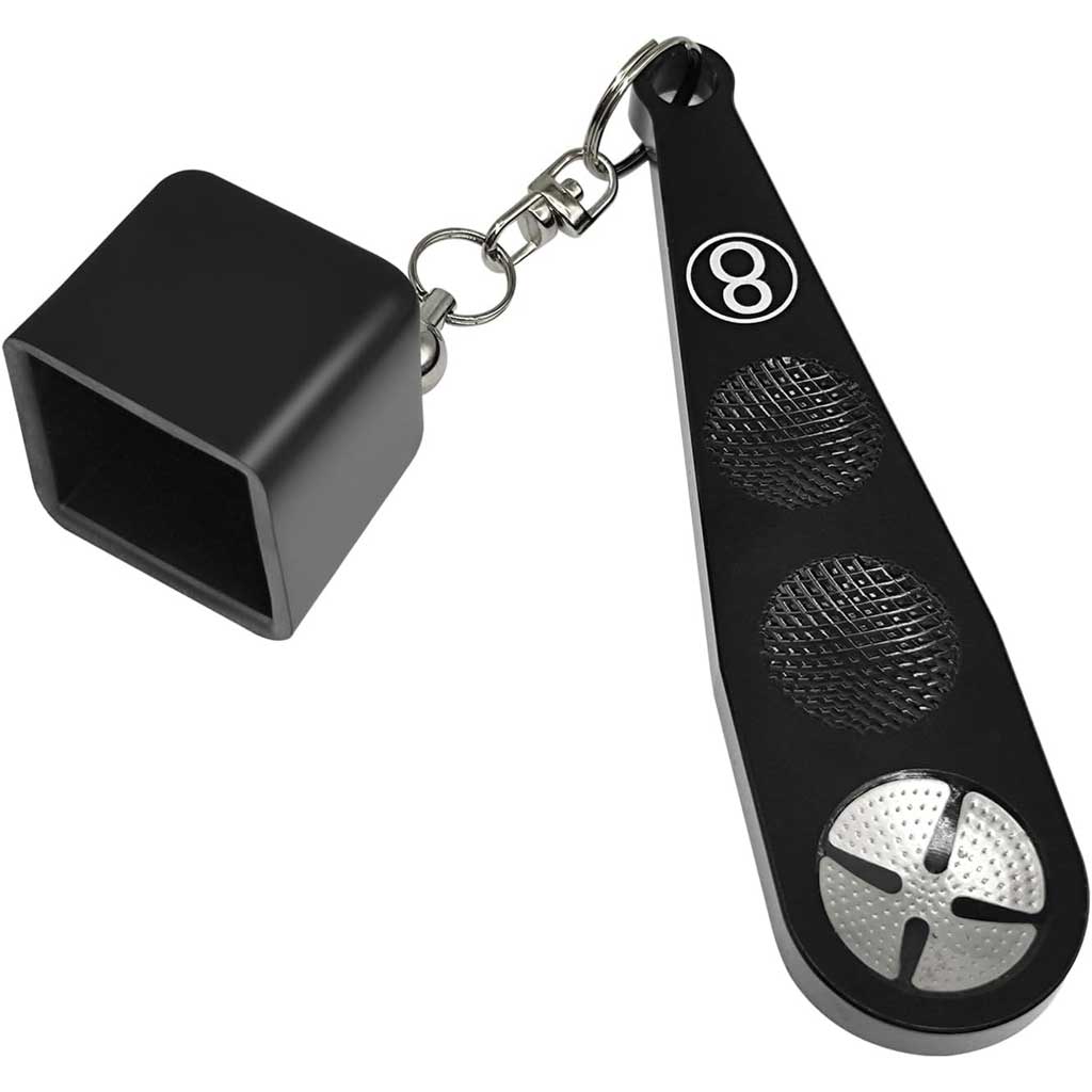 Portable Pool Cue Chalk Holder